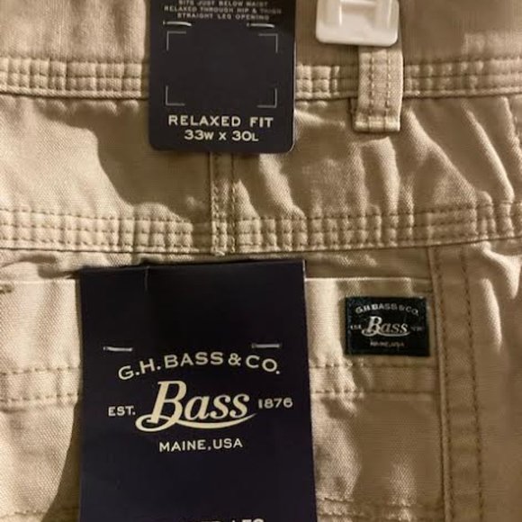 g h bass company relaxed fit pants - Picture 6 of 6